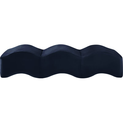 Banc en velours Leavon