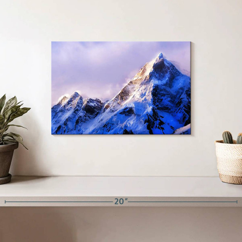 Sommet du Mont Everest à Alvord, H 8 po x l 12 po