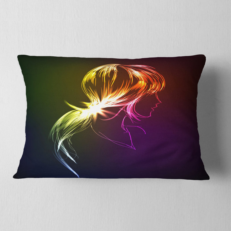  Coussin lombaire abstrait