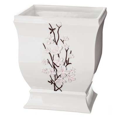 Vanda Resin Open Waste Basket