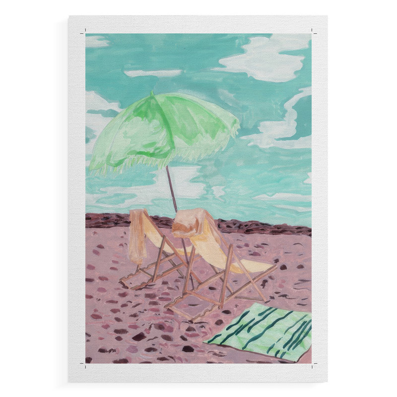 Ciel pastel I - impression sur toile seulement - NON CADRE, H 12 po x l 8 po