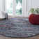 Rag Rug Hand Woven Cotton Striped Rug
