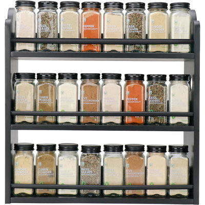 Three Layer Bamboo Spice Rack