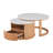 Round Nesting Coffee Table
