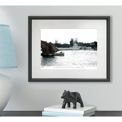 Rochester, The Castle And The Cathedral 1894 by Francis Frith - Single Picture Frame Print