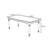 Antique solid wood dining table-1689930096