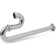 Brass S-Trap 1-1/2" Sink Waste Trap w/ Flange 22-Gauge for Sinks Tubular Drain, Chrome