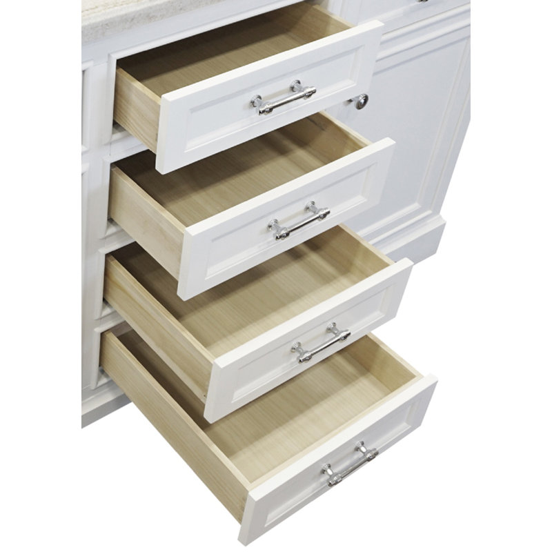 Ensemble de meuble-lavabo double 73 po avec miroir Harkness