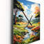 Horloge murale Fairway A Whimsical III - Paysages-766157279