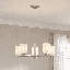 Lustre 5 lumières Aldegonde en nickel satiné-129437297