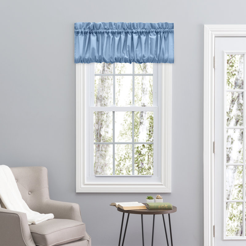 Ellis Balloon Window Valance, Slate