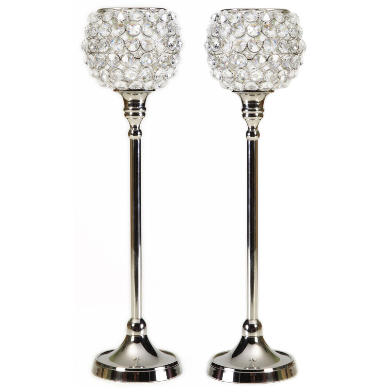 Bamman 2 Piece Candlestick Set