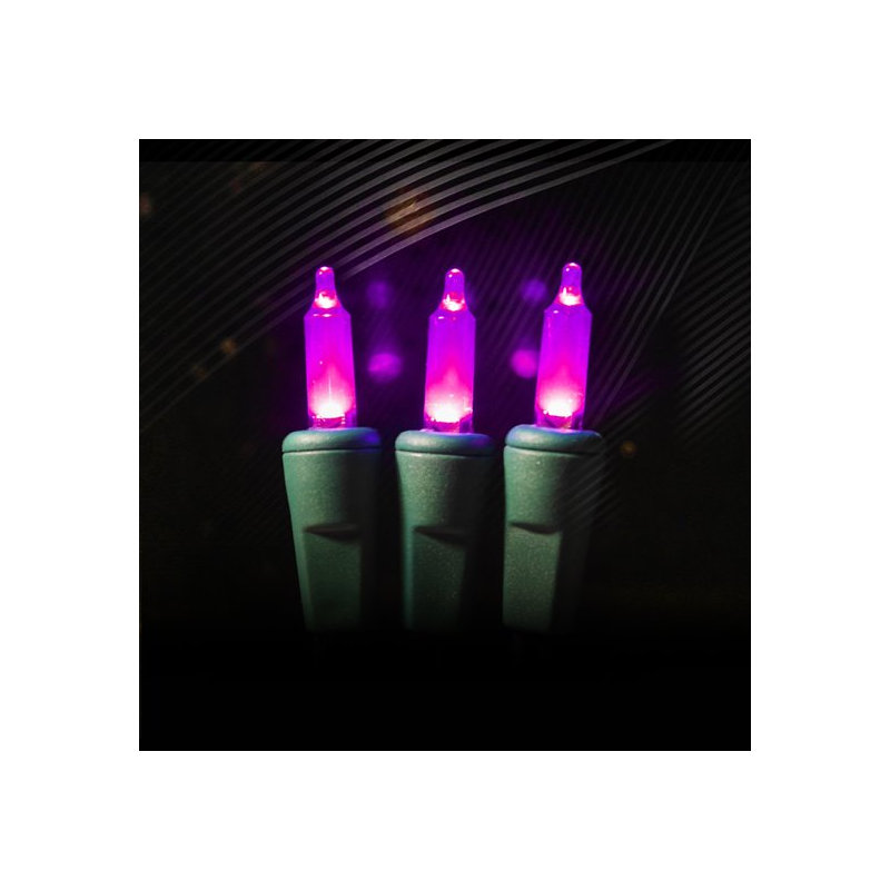 Guirlande de 50 lumières, Rose