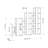 Modern Staircase Design Divider Bookcase with 21 Open Shelves-24383733