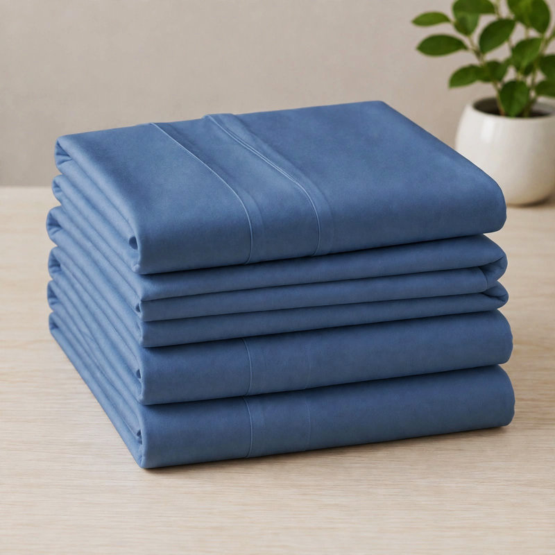 6-Piece Premium Deep Pockets Microfiber Sheet Set, Queen, Oxford