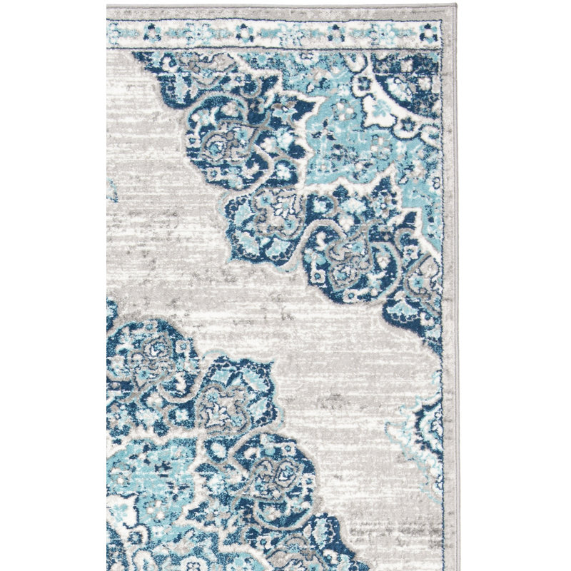 Saterfiel Performance Oriental Rug, Runner 2' x 12'