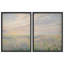Ensemble d'art mural encadré 2 pièces Sunrise Meadow - impressions de paysage impressionnistes pour le salon ou le couloir-112374837-112374841