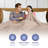 100% Organic Viscose From Bamboo Flat Sheet Only, 300 Thread Count, Extra Wide, Cooling & Breathable, Double Stitching, Bedding Sheet - Gift-Ready Packaging (Iced Latte)-111656278-135308608