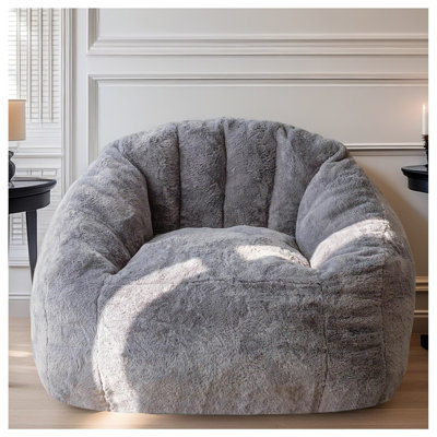 Fauteuils à billes confortables en mousse haute densité, canapé paresseux moderne pour le salon