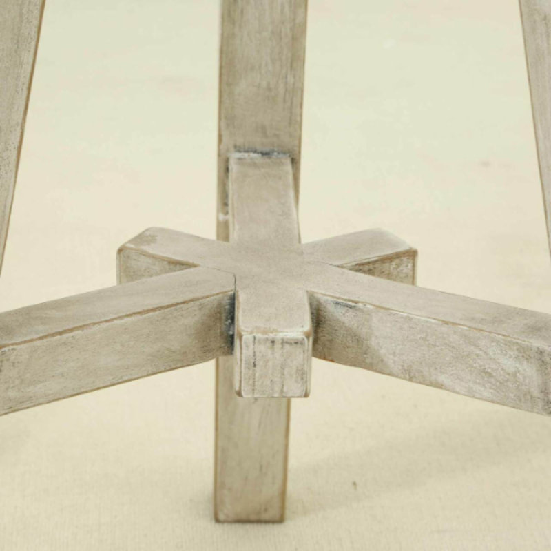Tabouret d'appoint Duriel, Blanc