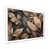 White Single Picture Framed