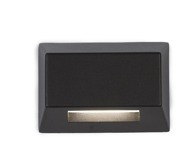 Low Voltage Metal Deck Light, Black on Aluminum, 3000K