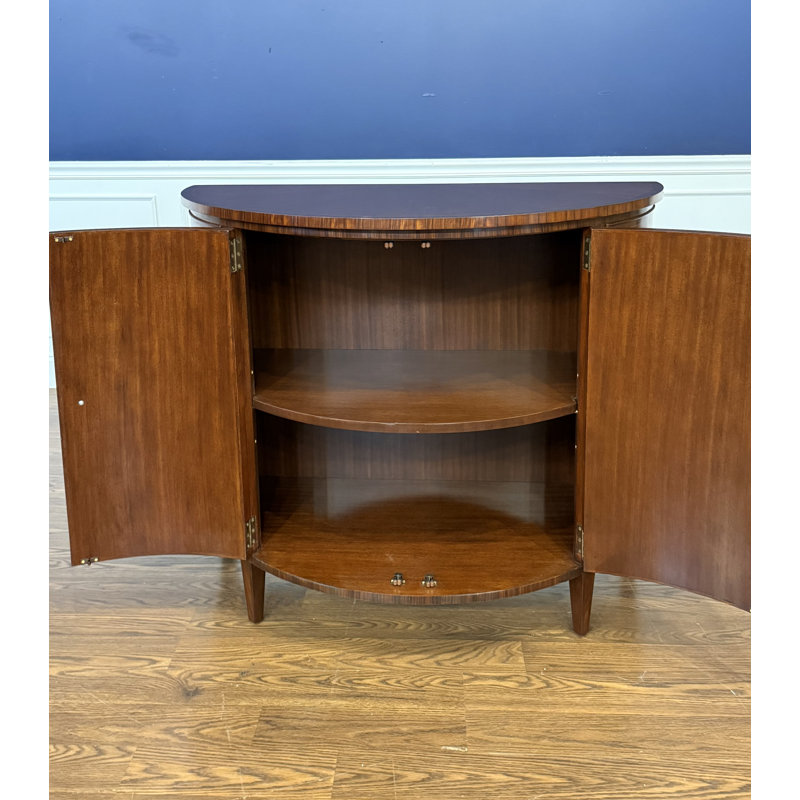 Demilune Accent Cabinet
