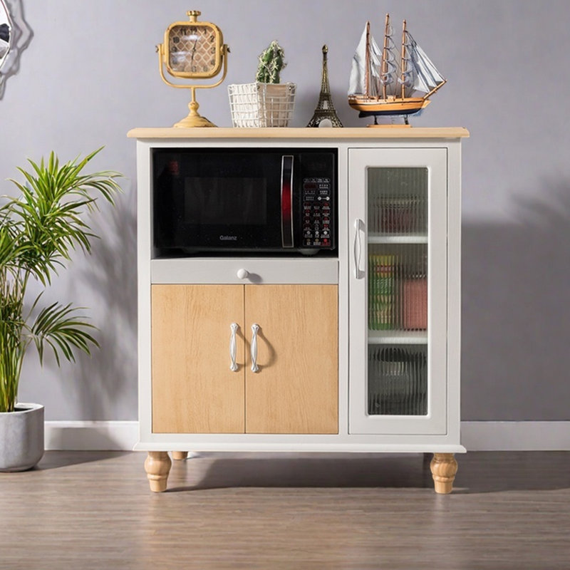 Nordic style multi-purpose accent cabinet