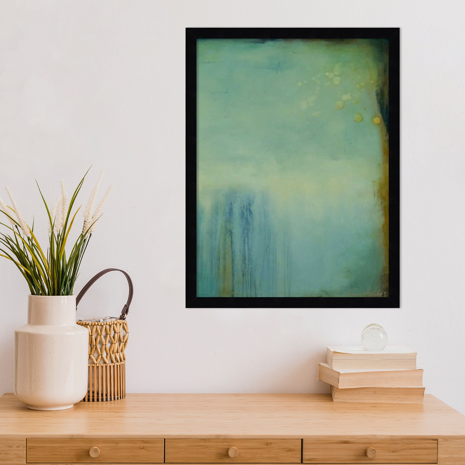 Whispering Souls II Print by Erin Ashley, Black, 21" H x 16" W