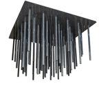 Fasci Di Luce 61 - Light Semi Flush Mount