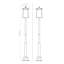 Luminaire d'extérieur 6 lumières Solis