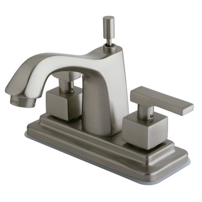 Milano Centerset Bathroom Faucet with Drain Assembly