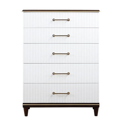 Grete 40'' W 5 - Drawer Dresser