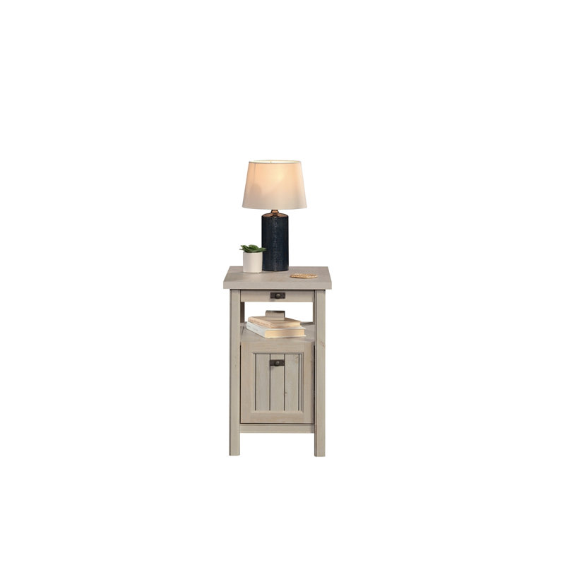 Side Table, Gray Finish