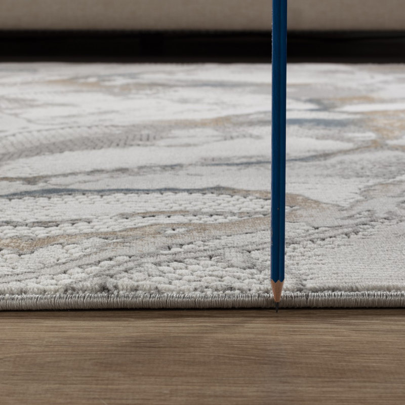 Tapis gris 3 po X 7 pi 3 po, Rectangle 5 pi 3 po x 7 pi 3 po