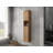 12" Bathroom Side Cabinet,Soft Close Doors,Float Mounting Design,Imitative Oak-240311185