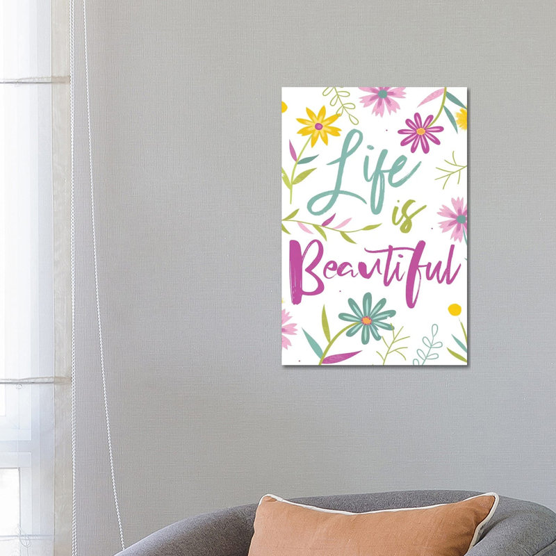 Be Be II par Nina Seven - Estampe numérique sur toile tendue avec châssis, H 26 po x l 18 po x 1,5 po