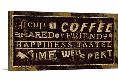 Coffee Quote " Coffee Quotes III " by Pela Studio