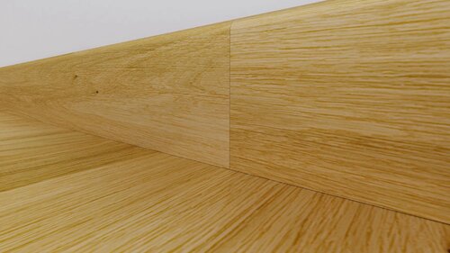 New Classic Flooring Solution 6.5'' Thick 7.16'' W x 48.8'' L Oak Vinyl  Plank