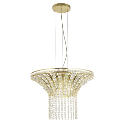 Huxley 8 - Light Crystal Chandelier