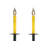 Warwick Steel Candle Wall Light