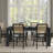 Acacia Solid Wood Dining Table-750254911