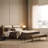Mobeena Microfiber Leather Upholstered Bench