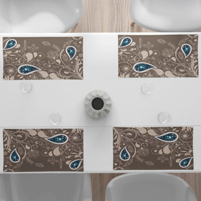 Récapitulatif 18,5" motif cachemire