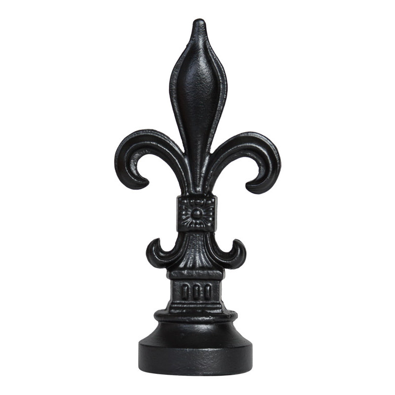 Embout en fonte d'aluminium sans objet, H 11 po x l 5,13 po x P 3,5 po