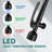 Topcraft Single-Hole Single-Handle Pull-Down Kitchen Faucet With LED And Deck Plate