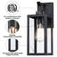 Schlesinger Matte Black Outdoor Wall Lantern-501180802