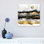 Golden Spring Moon - Graphic Art Print