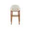 Inga Upholstered Stool with Solid Wood Frame-1723674923