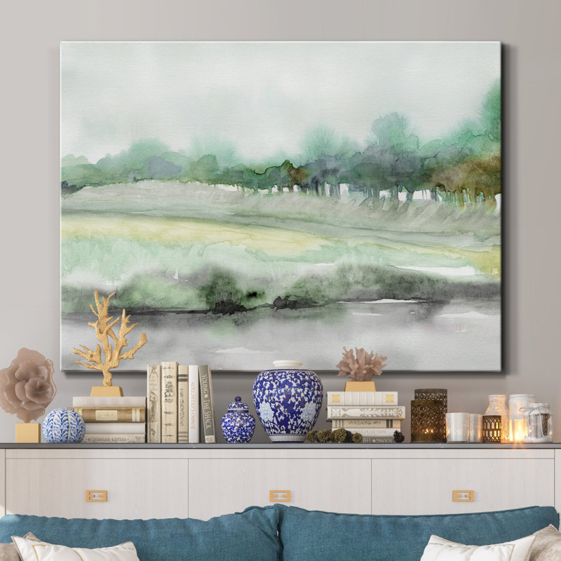Saison d'été - reproduction sur toile tendue, H 32 po x l 24 po x P 1 po